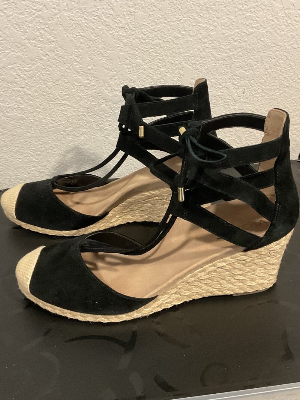 Vionic "Calypso" wedge espadrille 40/9